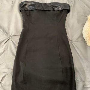 Mango black dress